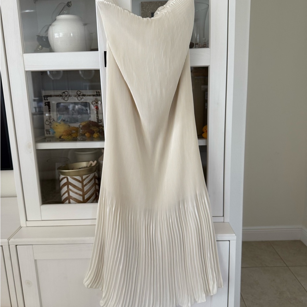 Abercrombie & Fitch Strapless Cream Dress